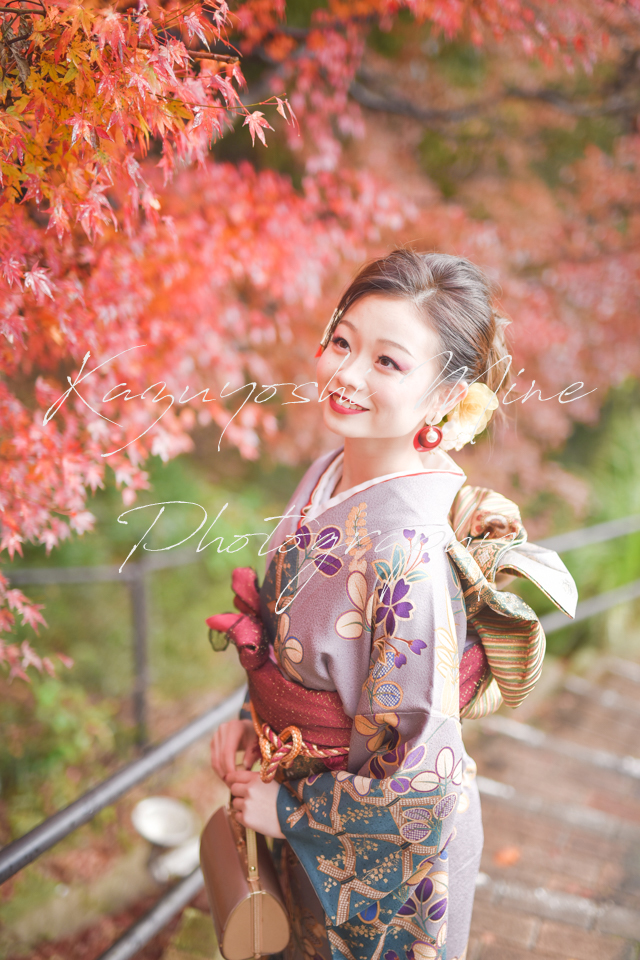 神戸布引ハーブ園紅葉ロケ成人式前撮り出張撮影カメラマン